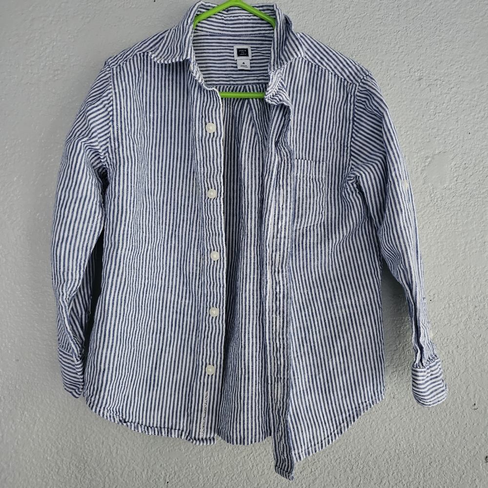 Janie and Jack linen shirt